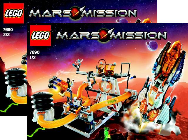 7690 MB-01 Eagle Command Base (Certified) LEGO Space product image 2, provided for visual reference and product detail review
