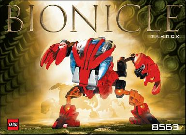 8563 Tahnok (Certified) LEGO BIONICLE product image 2, provided for visual reference and product detail review