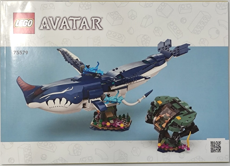 75579 Payakan the Tulkun & Crabsuit (Used) LEGO Avatar product image 2, provided for visual reference and product detail