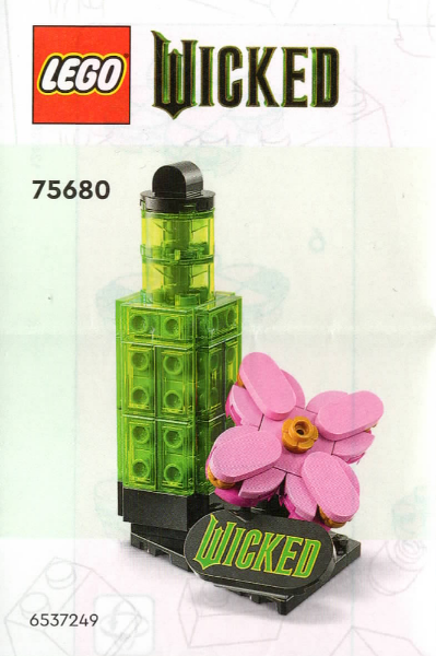 75680 Elphaba's Bottle and Glinda's Flower (Used) LEGO Wicked product image 2, provided for visual reference and product