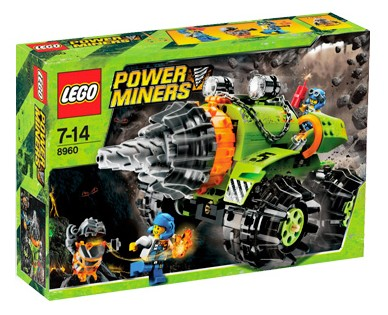 8960 Thunder Driller (Retired) LEGO Power Miners product image 1, provided for visual reference and product detail review