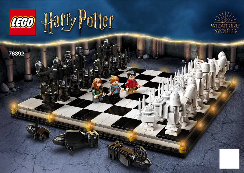 76392 Hogwarts Wizard's Chess (Used) LEGO Harry Potter product image 2, provided for visual reference and product detail