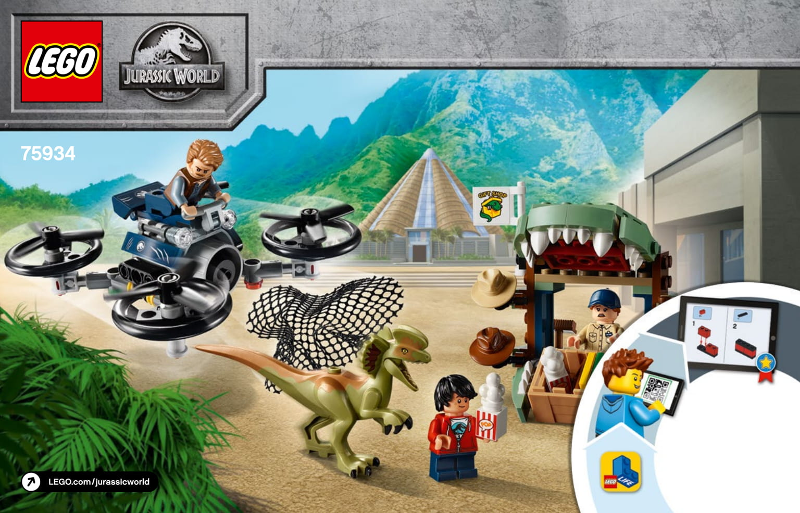75934 Dilophosaurus on the Loose (Certified) LEGO Jurassic World product image 2, provided for visual reference and product
