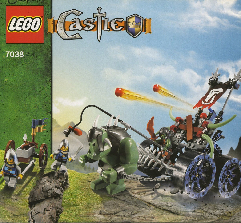 7038 Troll Assault Wagon (Certified) LEGO Castle product image 2, provided for visual reference and product detail review