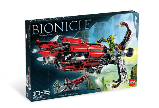 8943 Axalara T9 (Retired) LEGO BIONICLE product image 1, provided for visual reference and product detail review