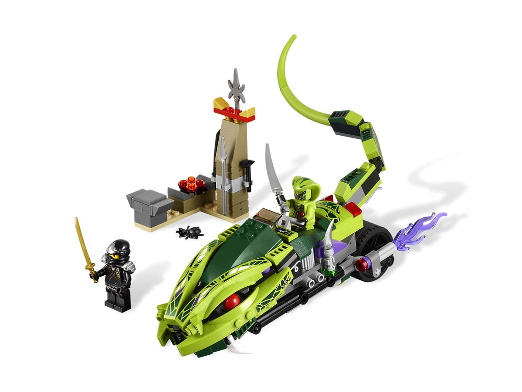 9447 Lasha's Bite Cycle (Used) LEGO Ninjago product image 1, provided for visual reference and product detail review