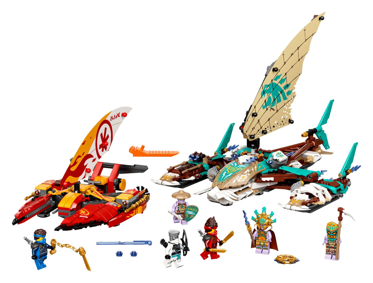 71748 Catamaran Sea Battle (Used) LEGO Ninjago product image 1, provided for visual reference and product detail review