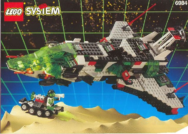 6984 Galactic Mediator (Used) LEGO Space product image 2, provided for visual reference and product detail review