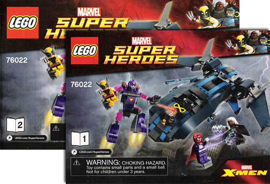 76022 X-Men vs. The Sentinel (Certified) LEGO Super Heroes product image 2, provided for visual reference and product detail
