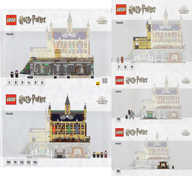 76435 Hogwarts Castle: The Great Hall (Certified) LEGO Harry Potter product image 2, provided for visual reference and