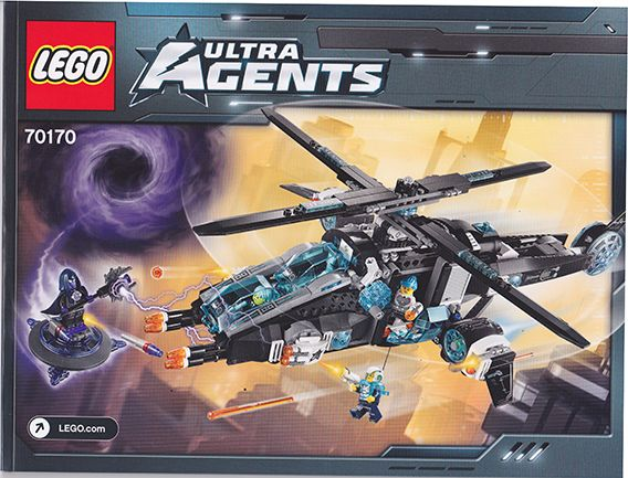70170 UltraCopter vs. AntiMatter (Certified) LEGO Ultra Agents product image 2, provided for visual reference and product