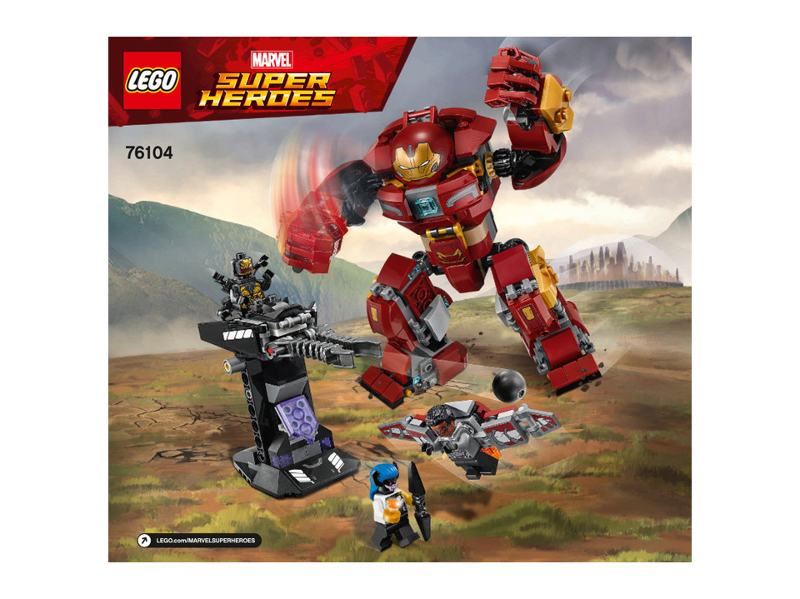 76104 The Hulkbuster Smash-Up (Certified) LEGO Super Heroes product image 2, provided for visual reference and product