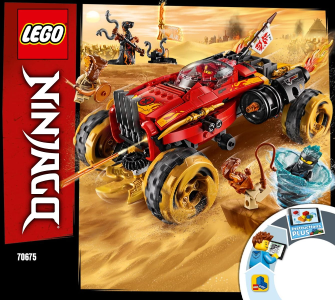 70675 Katana 4X4 (Certified) LEGO Ninjago product image 2, provided for visual reference and product detail review