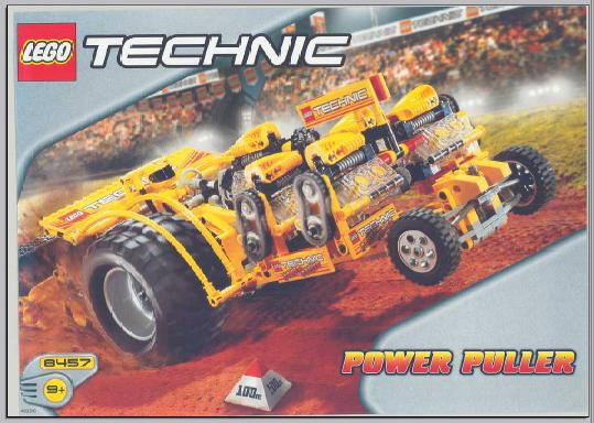 8457 Power Puller (Used) LEGO TECHNIC product image 2, provided for visual reference and product detail review