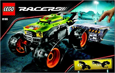 8165 Monster Jumper (Used) LEGO Racers product image 2, provided for visual reference and product detail review