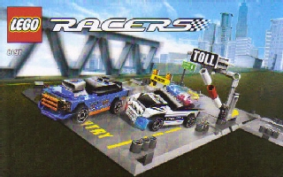 8197 Highway Chaos (Certified) LEGO Racers product image 2, provided for visual reference and product detail review