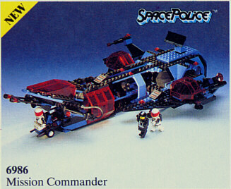 6986 Mission Commander (Used) LEGO Space product image 1, provided for visual reference and product detail review