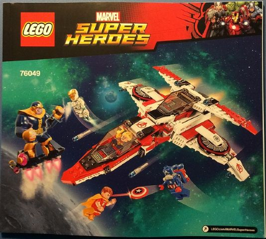 76049 Avenjet Space Mission (Used) LEGO Super Heroes product image 2, provided for visual reference and product detail review
