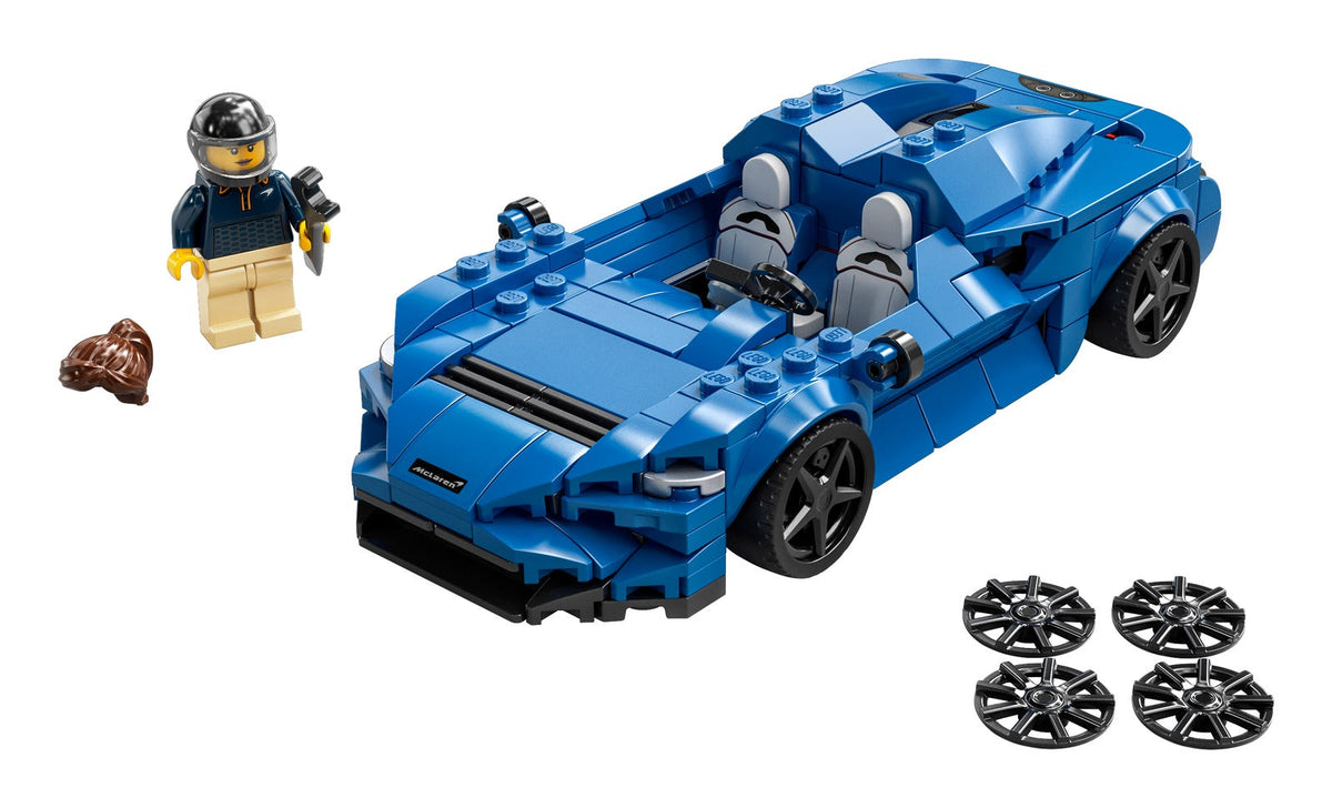 76902 McLaren Elva (Certified) LEGO Speed Champions product image 1, provided for visual reference and product detail review
