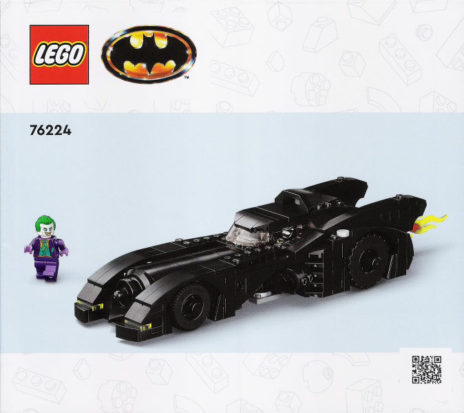 76224 Batmobile: Batman vs. The Joker Chase (Used) LEGO Super Heroes product image 2, provided for visual reference and