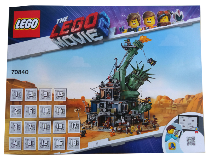 70840 Welcome to Apocalypseburg! (Used) LEGO The LEGO Movie 2 product image 2, provided for visual reference and product