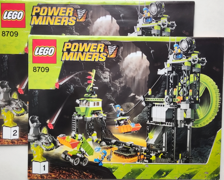 8709 Underground Mining Station (Used) LEGO Power Miners product image 2, provided for visual reference and product detail