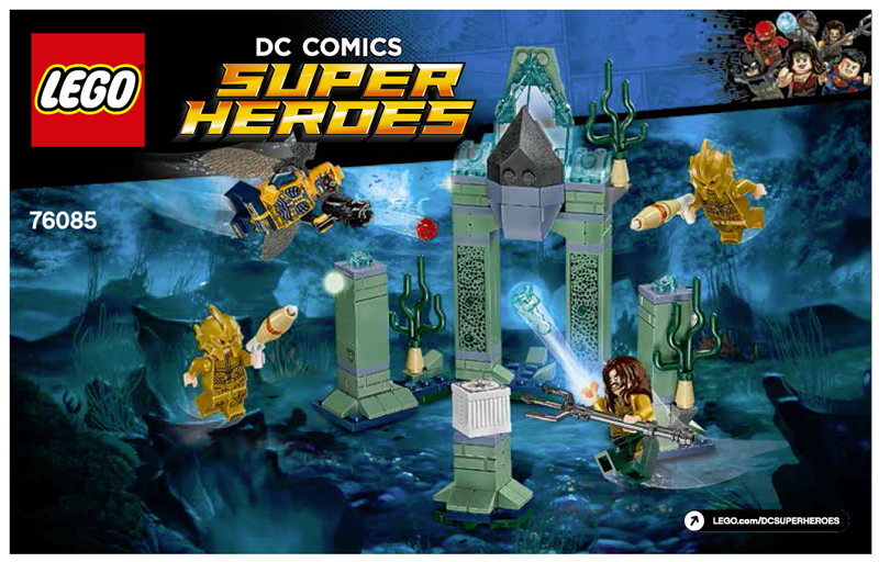 76085 Battle of Atlantis (Used) LEGO Super Heroes product image 2, provided for visual reference and product detail review