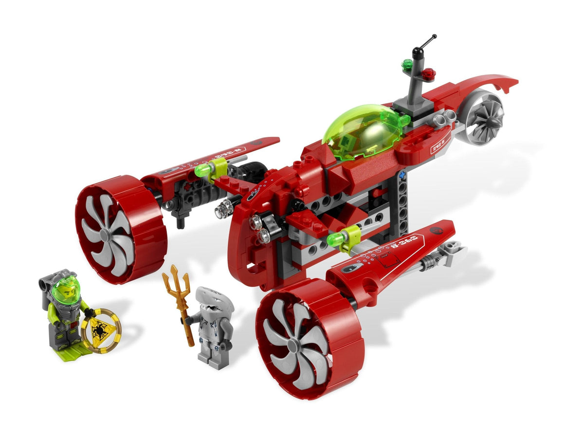 8060 Typhoon Turbo Sub (Certified) LEGO Atlantis product image 1, provided for visual reference and product detail review