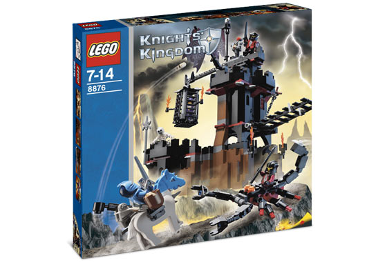 8876 Scorpion Prison Cave (Retired) LEGO Castle product image 1, provided for visual reference and product detail review