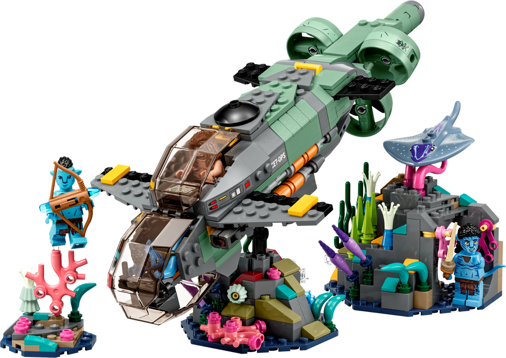 75577 Mako Submarine (Certified) LEGO Avatar product image 1, provided for visual reference and product detail review