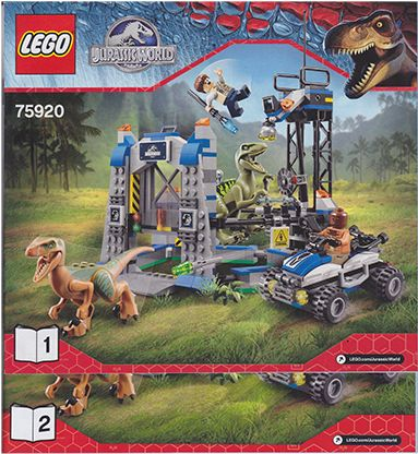 75920 Raptor Escape (Certified) LEGO Jurassic World product image 2, provided for visual reference and product detail review