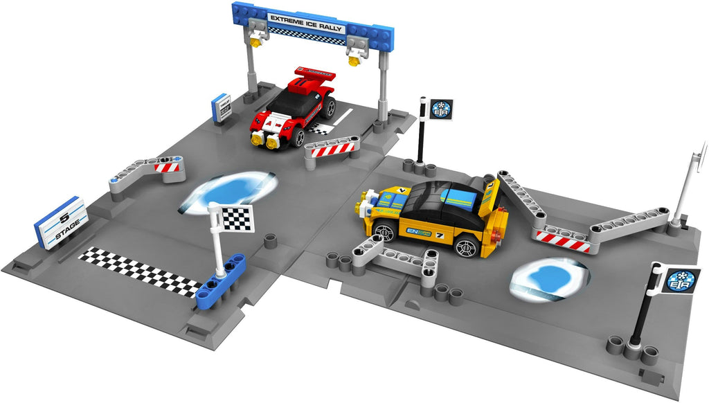 8124 Ice Rally (Certified) LEGO Racers product image 1, provided for visual reference and product detail review