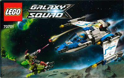 70701 Swarm Interceptor (Used) LEGO Space product image 2, provided for visual reference and product detail review