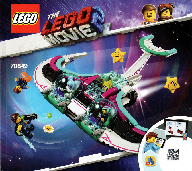 70849 Wyld-Mayhem Star Fighter (Used) LEGO The LEGO Movie 2 product image 2, provided for visual reference and product