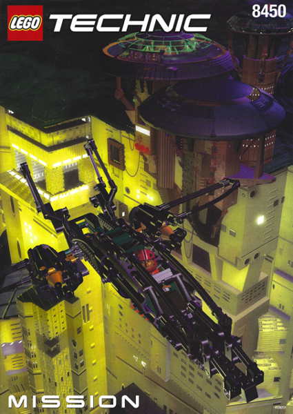 8450 "The Mission" (Used) LEGO TECHNIC product image 2, provided for visual reference and product detail review
