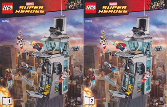 76038 Attack on Avengers Tower (Used) LEGO Super Heroes product image 2, provided for visual reference and product detail