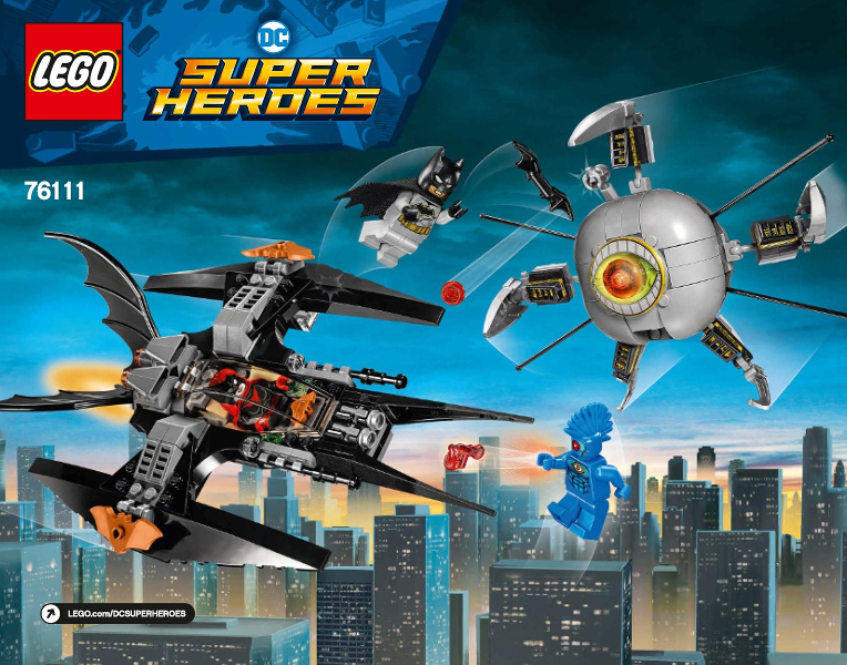 76111 Batman: Brother Eye Takedown (Used) LEGO Super Heroes product image 2, provided for visual reference and product