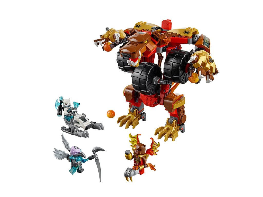 70225 Bladvic's Rumble Bear (Used) LEGO Legends of Chima product image 1, provided for visual reference and product detail