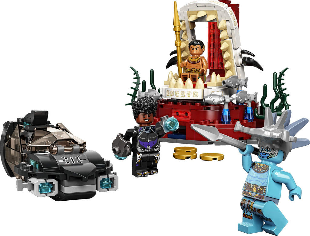 76213 King Namor's Throne Room (Certified) LEGO Super Heroes product image 1, provided for visual reference and product