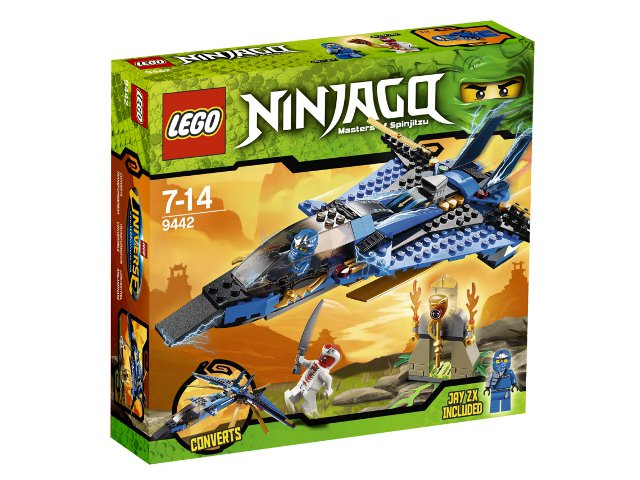 9442 Jay's Storm Fighter (Retired) LEGO Ninjago product image 1, provided for visual reference and product detail review