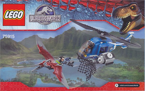 75915 Pteranodon Capture (Used) LEGO Jurassic World product image 2, provided for visual reference and product detail review