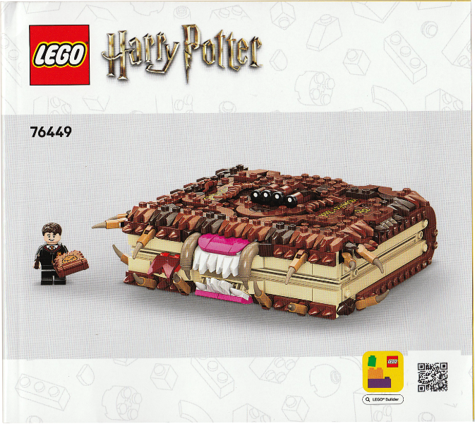 76449 Chomping Monster Book of Monsters (Used) LEGO Harry Potter product image 2, provided for visual reference and product