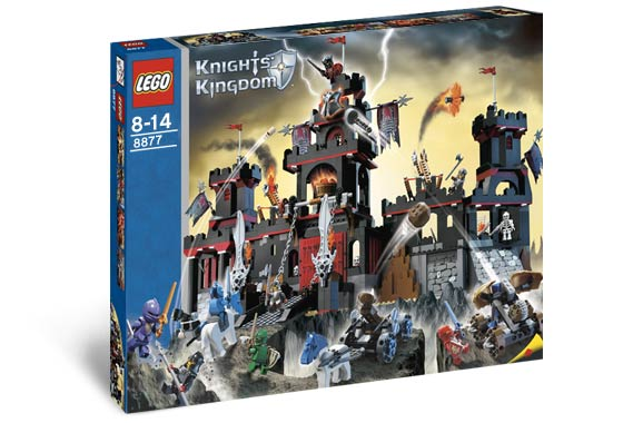 8877 Vladek's Dark Fortress (Retired) LEGO Castle product image 1, provided for visual reference and product detail review