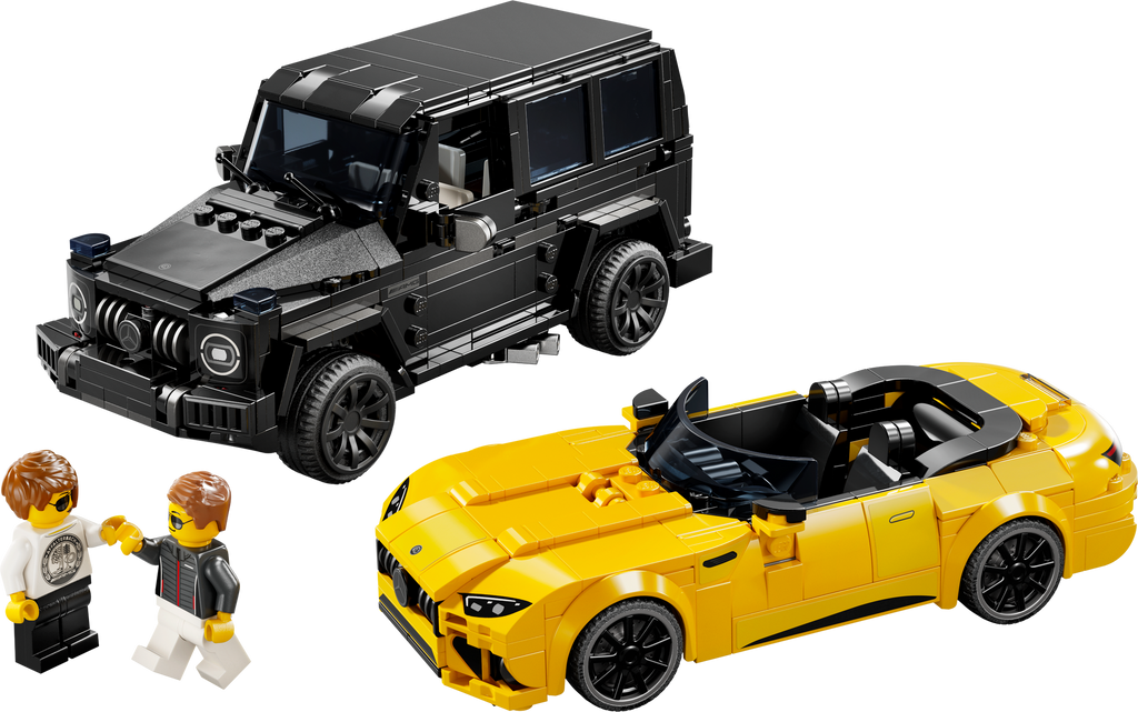 76924 Mercedes-AMG G 63 & Mercedes-AMG SL 63 (Used) LEGO Speed Champions product image 1, provided for visual reference and