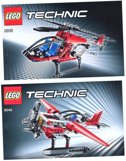 8046 Helicopter (Used) LEGO TECHNIC product image 2, provided for visual reference and product detail review