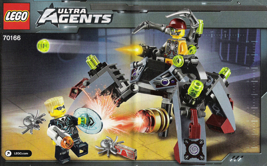70166 Spyclops Infiltration (Certified) LEGO Ultra Agents product image 2, provided for visual reference and product detail