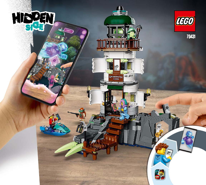 70431 The Lighthouse of Darkness (Certified) LEGO Hidden Side product image 2, provided for visual reference and product