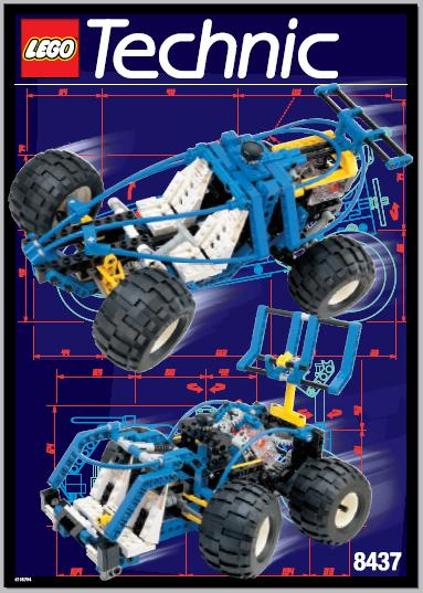 8437 Future Car (Certified) LEGO TECHNIC product image 2, provided for visual reference and product detail review