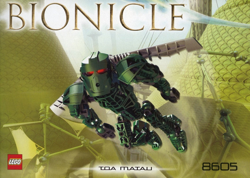 8605 Toa Matau (Certified) LEGO BIONICLE product image 2, provided for visual reference and product detail review