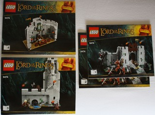 9474 The Battle of Helm's Deep (Used) LEGO The Lord of the Rings product image 2, provided for visual reference and product